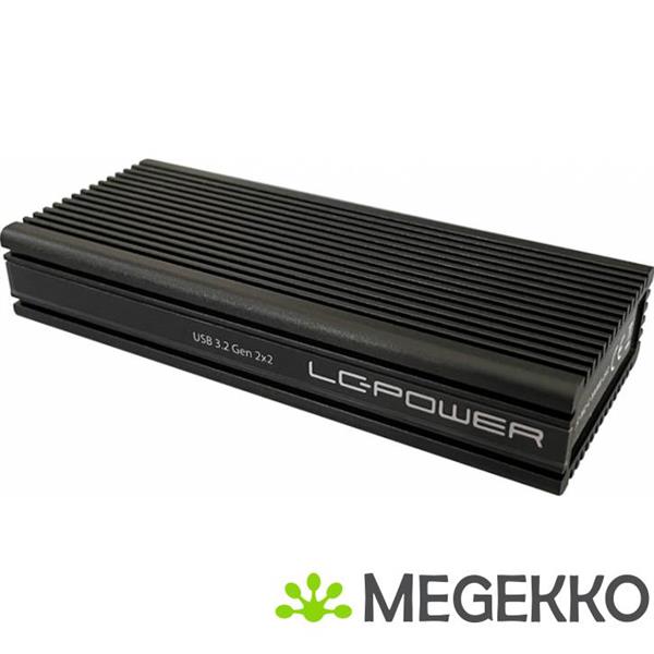 Grote foto lc power lc m2 c nvme 2x2 computers en software behuizingen en kasten