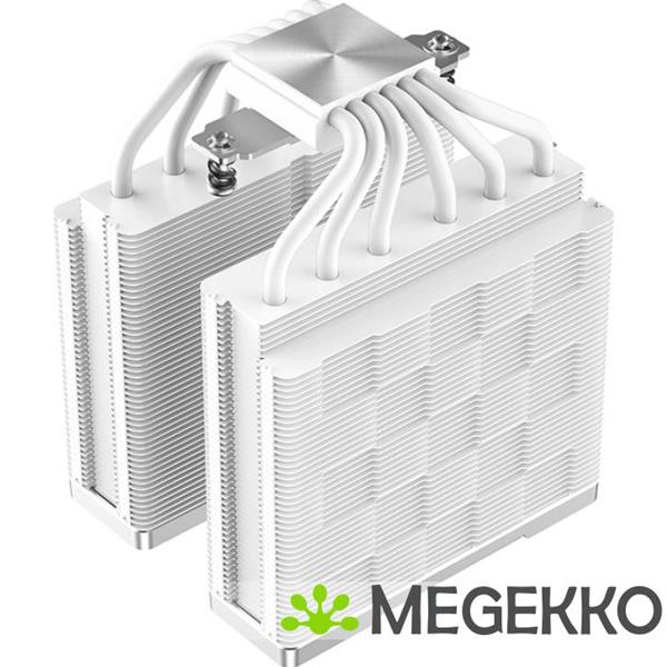 Grote foto deepcool ak620 white computers en software overige computers en software