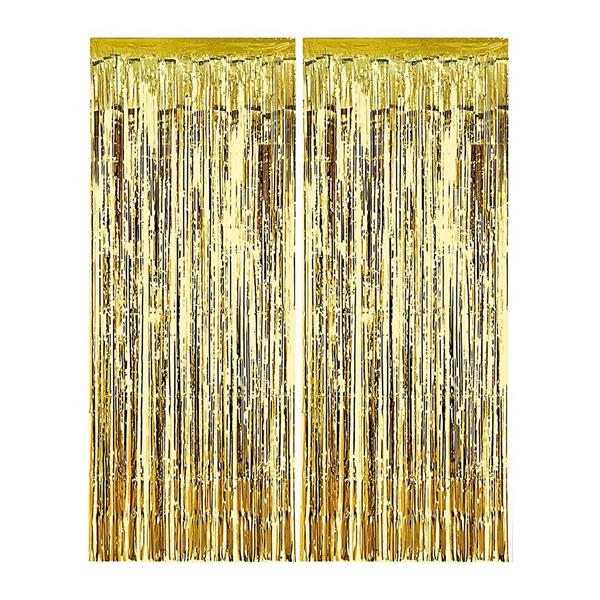 Grote foto party essentials gold curtains 1x2m 1st verzamelen overige verzamelingen
