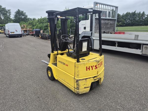 Grote foto hyster a1.50xl 3 wieler mast 3f487 1629 uur. agrarisch heftrucks