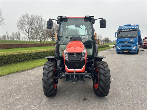 Grote foto kioti rx8040pc ge 73 pk cabine airco 4wd powershuttle evt met voorlader agrarisch tractoren