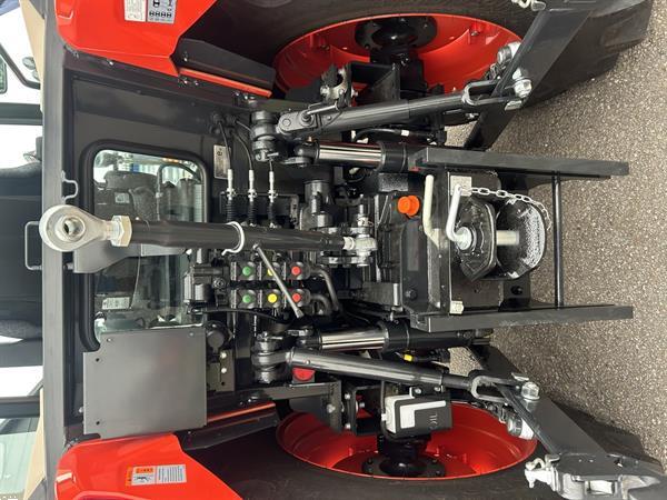 Grote foto kioti rx8040pc ge 73 pk cabine airco 4wd powershuttle evt met voorlader agrarisch tractoren