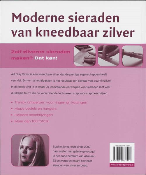 Grote foto moderne sieraden van kneedbaar zilver boeken hobby en vrije tijd