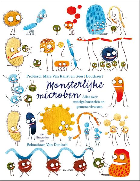 Grote foto monsterlijke microben boeken overige boeken