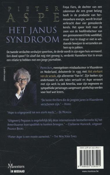 Grote foto het janussyndroom meesters in misdaad 33 boeken thrillers