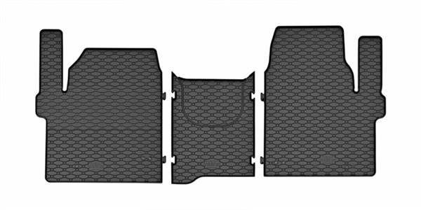 Grote foto rubber automatten vw t7 transporter 2025 heden auto onderdelen overige auto onderdelen