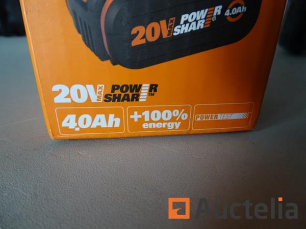 Grote foto worx wa3553 batterij doe het zelf en verbouw overige doe het zelf en verbouw