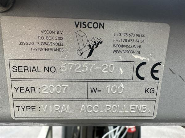 Grote foto viscon rollenbaan 150 x 62 agrarisch transportbanden