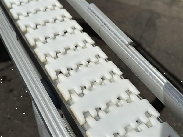 Grote foto flexlink transportband s vormig 2 x 90 breedte 8 5 cm agrarisch transportbanden
