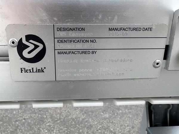 Grote foto flexlink transportband s vormig 2 x 90 breedte 8 5 cm agrarisch transportbanden