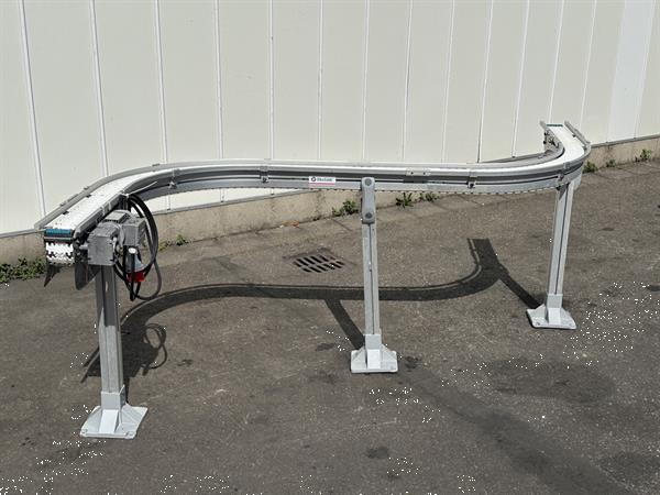 Grote foto flexlink transportband s vormig 2 x 90 breedte 8 5 cm agrarisch transportbanden