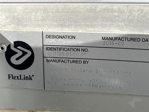 Grote foto flexlink transportband s vormig 2 x 90 breedte 8 5 cm agrarisch transportbanden