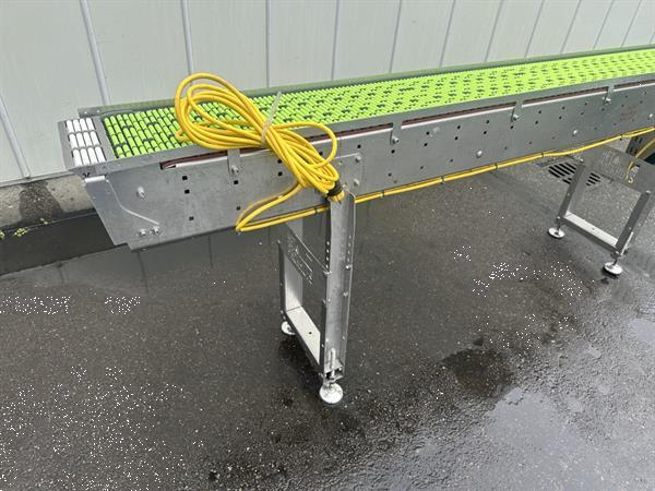 Grote foto het packhuys transportband 250 x 25 cm met rolletjes agrarisch transportbanden