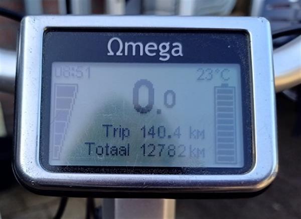 Grote foto gebruikte elektrische fiets 8 speed fietsen en brommers elektrische fietsen