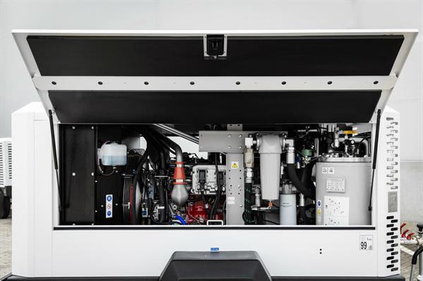 Grote foto bobcat mobiele compressor pa10.12 doe het zelf en verbouw compressors