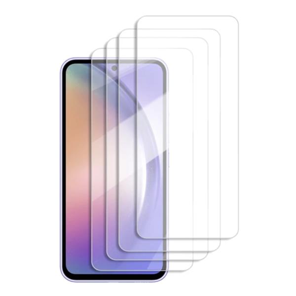 Grote foto 4 pack samsung galaxy a41 screen protector 9h film gehard glas telecommunicatie mobieltjes