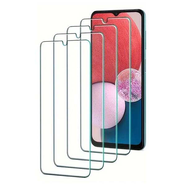 Grote foto 4 pack samsung galaxy a12 screen protector 9h film gehard glas telecommunicatie mobieltjes