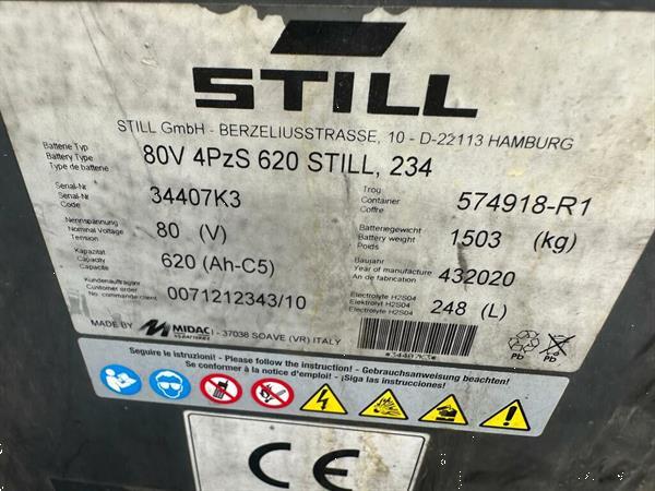 Grote foto vs 22249 elektrische triplex heftruck still rx60 30 bj2020 vorkenspreider agrarisch heftrucks