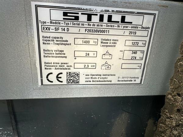 Grote foto vs 22251 elektrische triplex stapelaar still 5016mm bj2019 initiele lift doe het zelf en verbouw hefwerktuigen