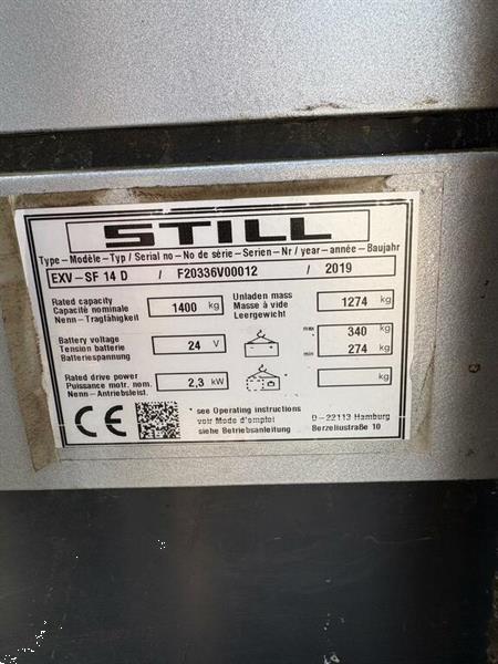 Grote foto vs 22252 elektrische triplex stapelaar still 5016mm bj2019 doe het zelf en verbouw hefwerktuigen