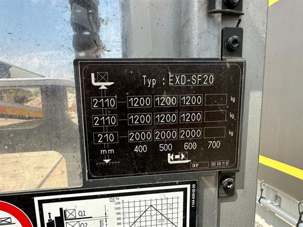 Grote foto vs 22254 elektrische duo stapelaar still exu sf 20 bj2020 initiele lift doe het zelf en verbouw hefwerktuigen