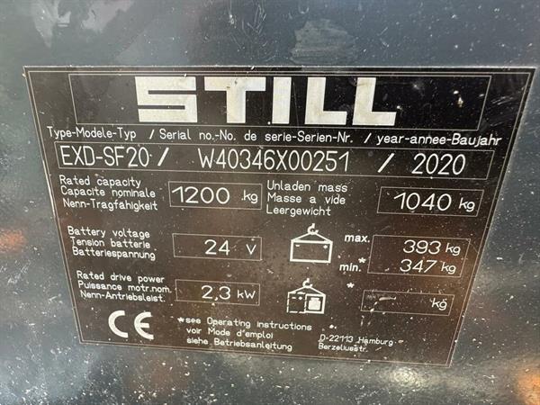 Grote foto vs 22254 elektrische duo stapelaar still exu sf 20 bj2020 initiele lift doe het zelf en verbouw hefwerktuigen