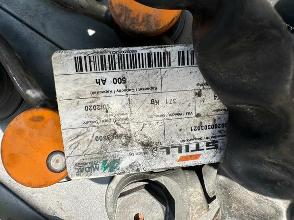 Grote foto vs 22257 elektrische palletwagen still exu sf 25 lepels 1600mm doe het zelf en verbouw hefwerktuigen