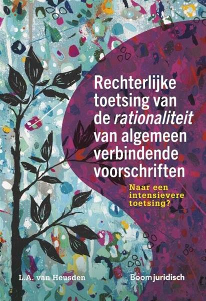 Grote foto rechterlijke toetsing van de rationaliteit van algemeen verbindende voorschriften boeken wetenschap