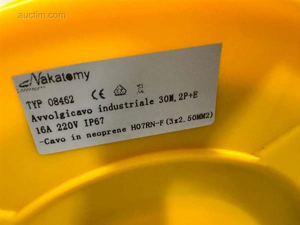 Grote foto nakatomy kabelhaspel ip67 30m 2p e 16a doe het zelf en verbouw lasapparaten
