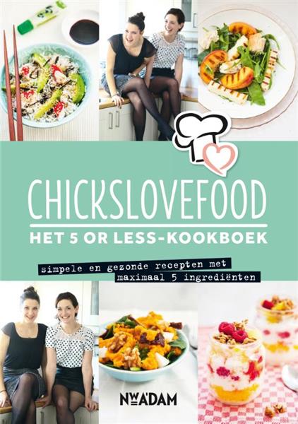 Grote foto chickslovefood het 5 or less kookboek boeken kookboeken