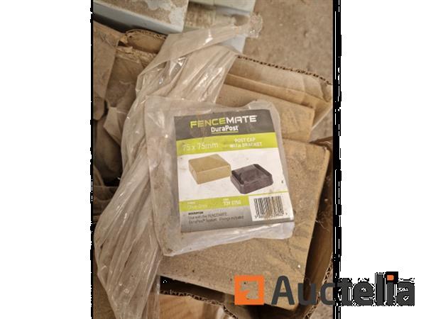 Grote foto lot pvc composiet omheining doe het zelf en verbouw onderdelen en accessoires