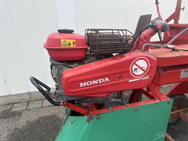 Grote foto miedema aardappel selectiewagen met transporttrailer agrarisch algemeen