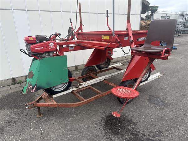 Grote foto miedema aardappel selectiewagen met transporttrailer agrarisch algemeen