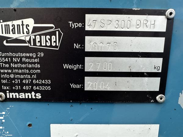 Grote foto imants 47sp300drh spitmachine agrarisch akkerbouw