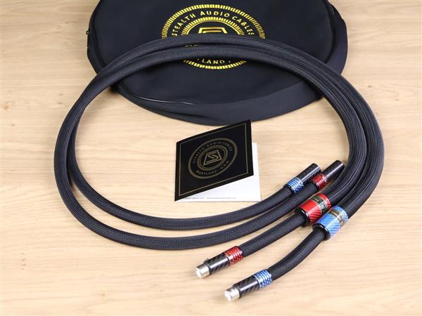 Grote foto stealth audio cables sakra v17 highend audio interconnects xlr 1 5 metre audio tv en foto onderdelen en accessoires