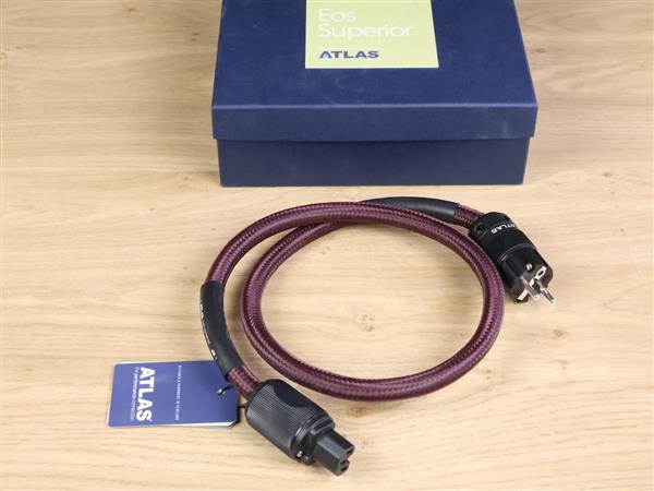 Grote foto atlas eos superior highend audio power cable 1 0 metre audio tv en foto onderdelen en accessoires