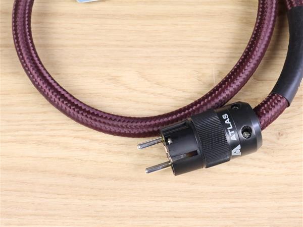 Grote foto atlas eos superior highend audio power cable 1 0 metre audio tv en foto onderdelen en accessoires
