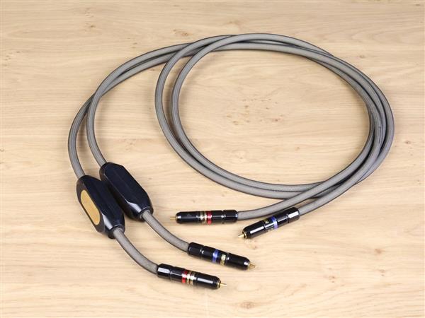 Grote foto transparent audio reference xl highend audio interconnects rca 2 0 metre audio tv en foto onderdelen en accessoires