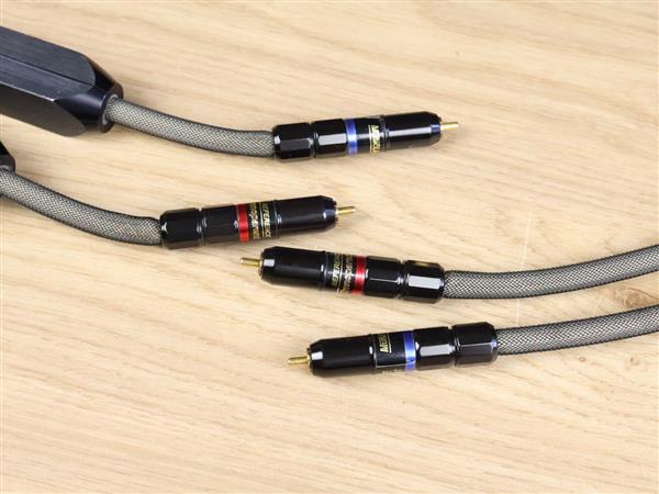 Grote foto transparent audio reference xl highend audio interconnects rca 2 0 metre audio tv en foto onderdelen en accessoires