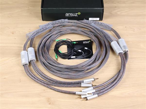 Grote foto ansuz acoustics speakz d2 diamond highend audio speaker cables 4 0 metre audio tv en foto onderdelen en accessoires