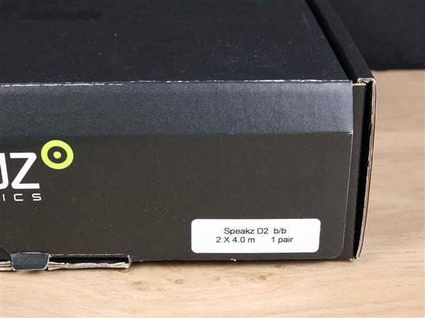 Grote foto ansuz acoustics speakz d2 diamond highend audio speaker cables 4 0 metre audio tv en foto onderdelen en accessoires