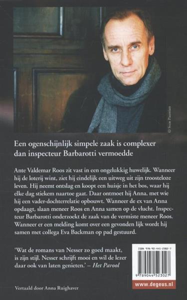Grote foto het tweede leven van meneer roos barbarotti 3 boeken thrillers