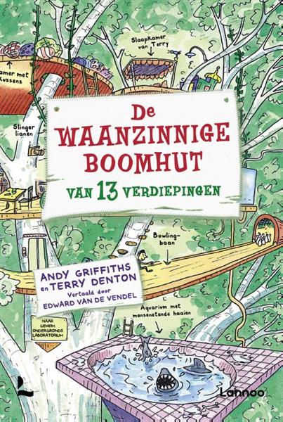 Grote foto de waanzinnige boomhut van 13 verdiepingen boeken jeugd 13 jaar en ouder