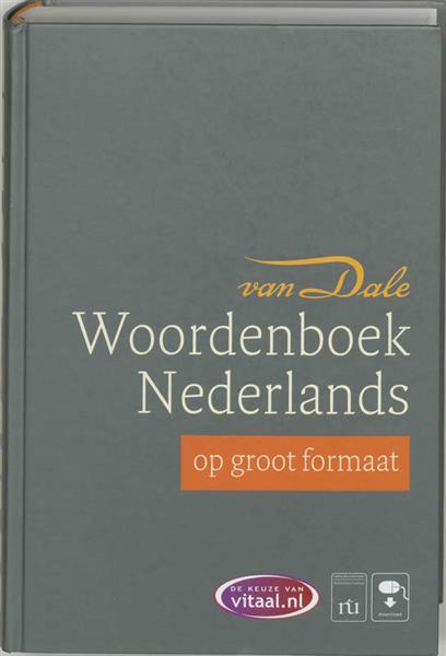 Grote foto van dale woordenboek nederlands op groot formaat boeken woordenboeken