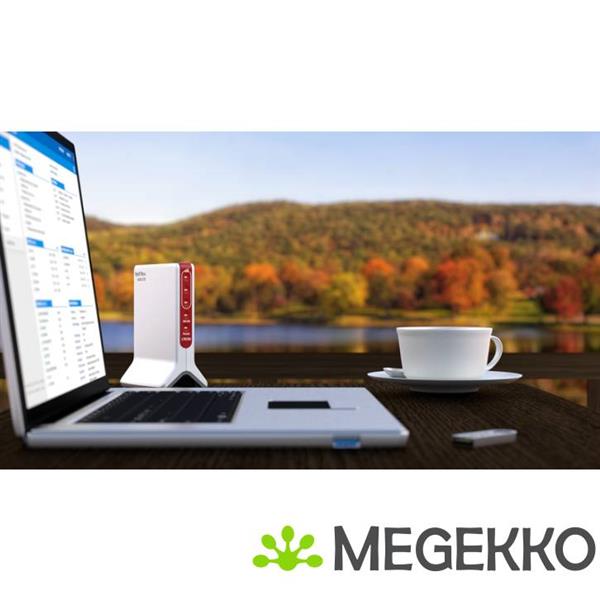 Grote foto avm fritz box 6820 lte v4 gigabit ethernet single band 2.4 ghz 4g router computers en software netwerkkaarten routers en switches