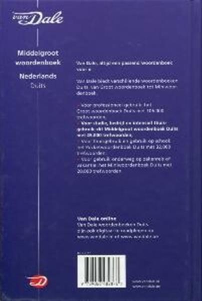 Grote foto van dale middelgroot woordenboek nederlands duits boeken woordenboeken