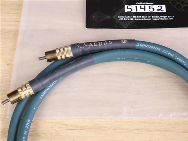 Grote foto cardas parsec audio interconnects rca 1 0 metre audio tv en foto onderdelen en accessoires