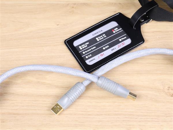 Grote foto shunyata research omega highend digital audio usb cable type a to b 1 5 metre audio tv en foto onderdelen en accessoires