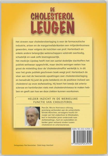 Grote foto de cholesterol leugen boeken wetenschap