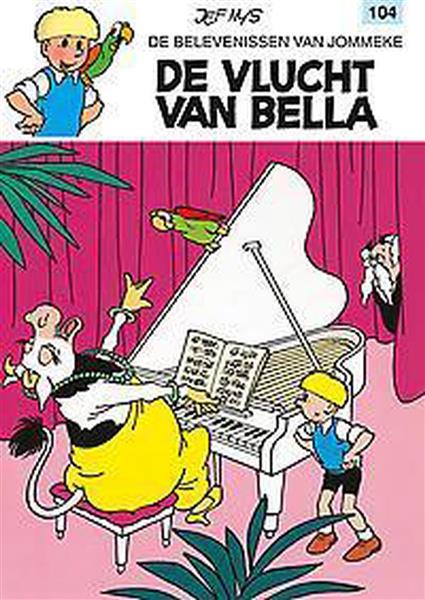 Grote foto de vlucht van bella de belevenissen van jommeke 104 boeken stripboeken